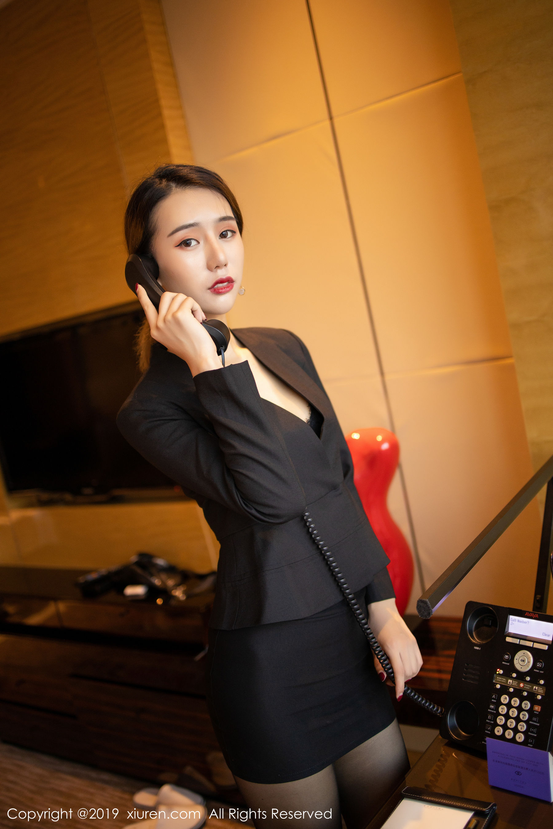 BABY_柒《眼镜OL黑丝秘书》 [秀人XIUREN] No.1706 写真集