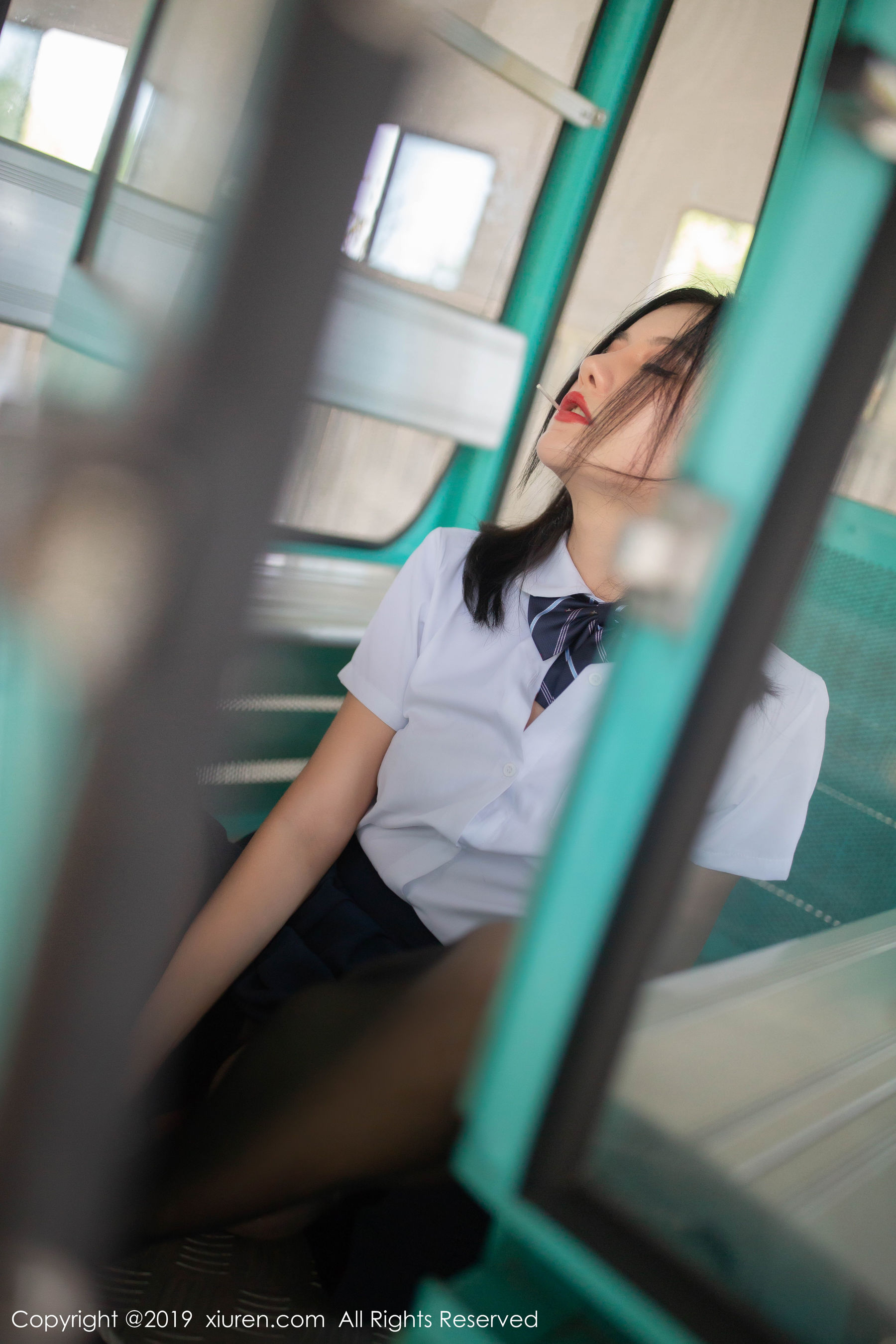 就是阿朱啊《不良学生》 [秀人XIUREN] No.1723 写真集