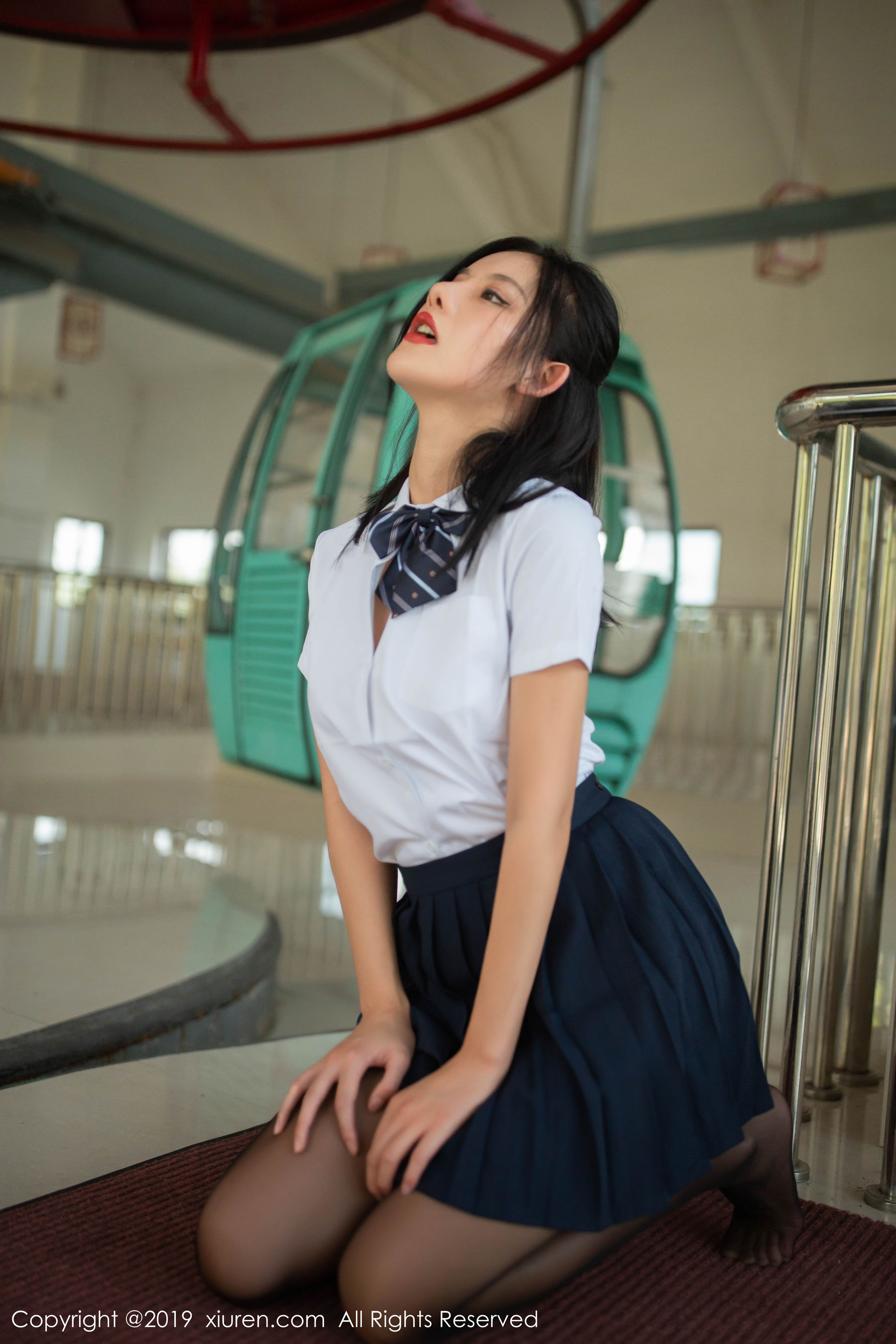 就是阿朱啊《不良学生》 [秀人XIUREN] No.1723 写真集