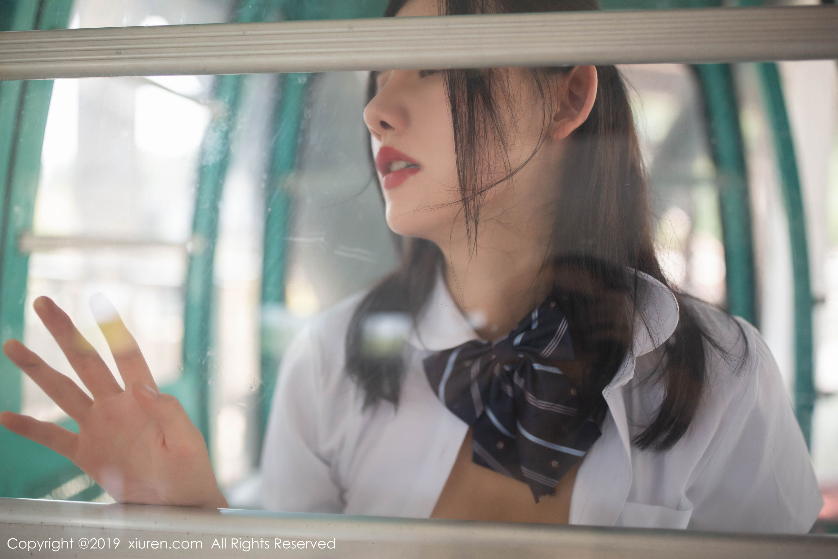 就是阿朱啊《不良学生》 [秀人XIUREN] No.1723 写真集