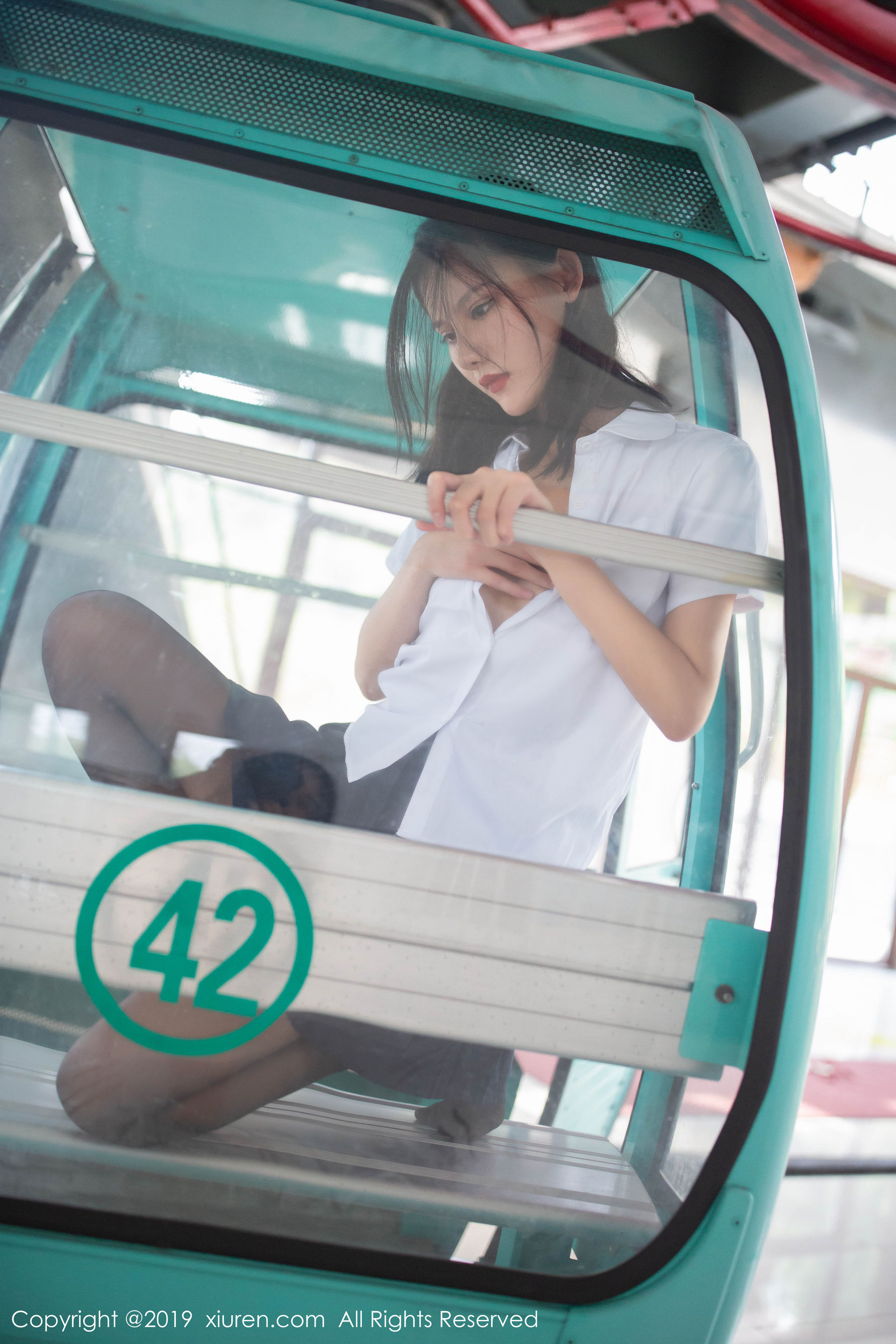 就是阿朱啊《不良学生》 [秀人XIUREN] No.1723 写真集