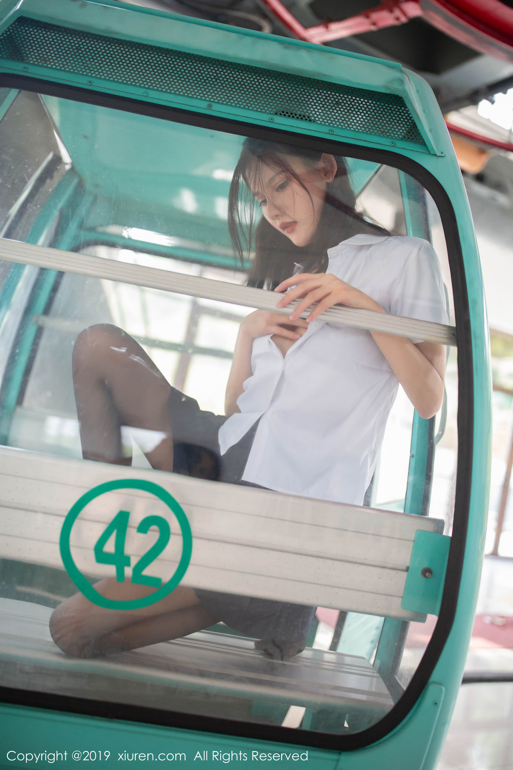 就是阿朱啊《不良学生》 [秀人XIUREN] No.1723 写真集