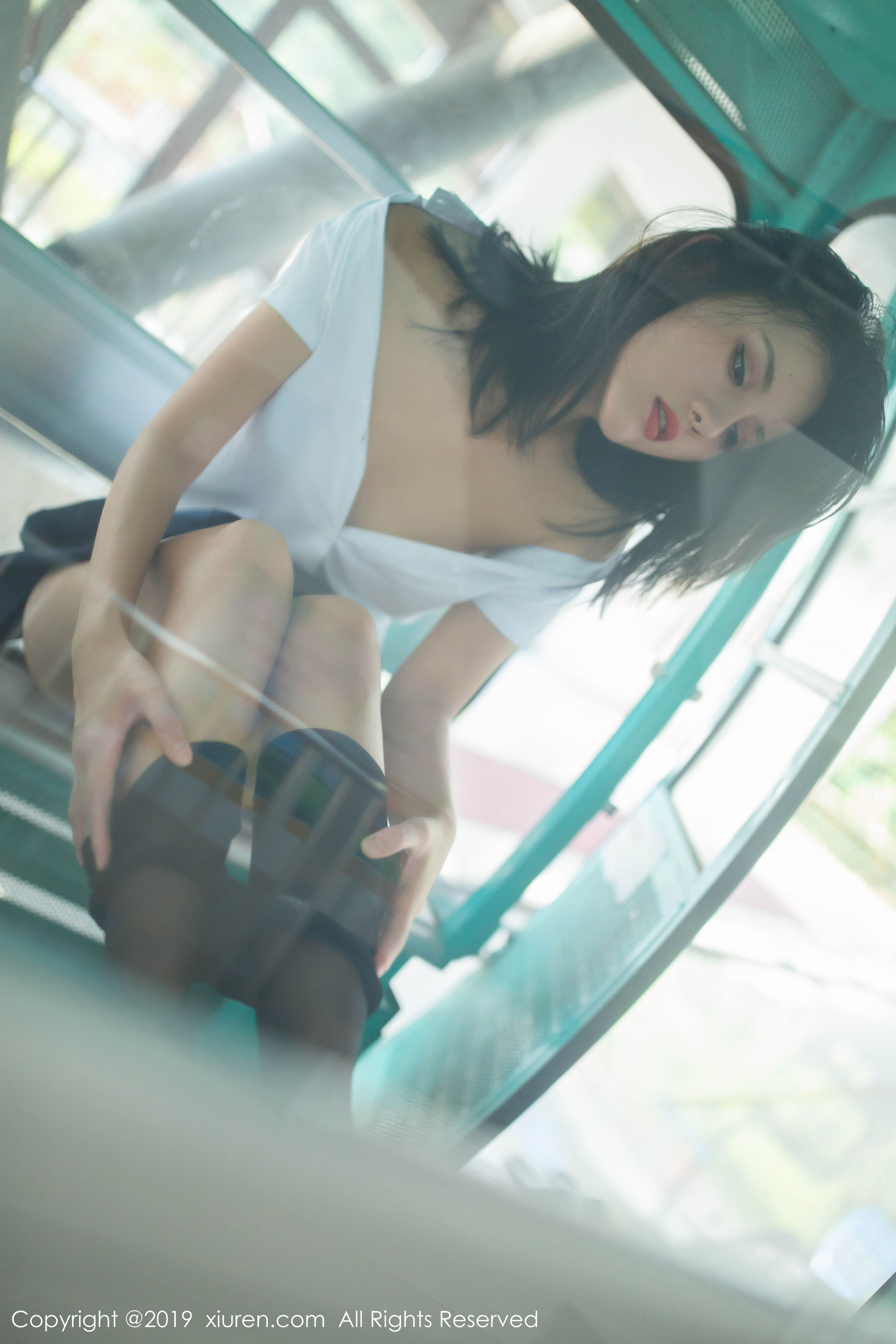 就是阿朱啊《不良学生》 [秀人XIUREN] No.1723 写真集