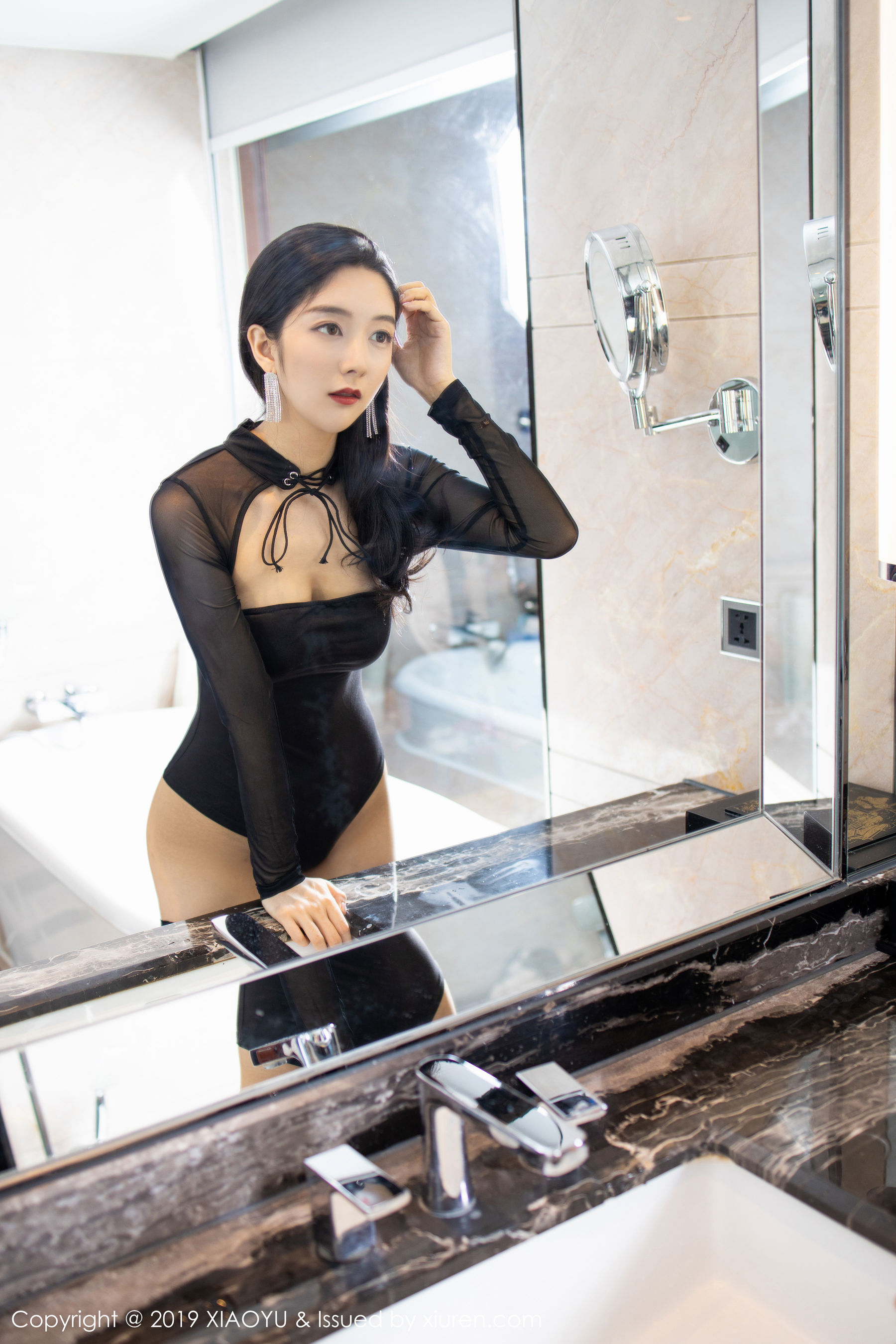 Angela小热巴《黑色魅惑》 [语画界XIAOYU] Vol.167 写真集