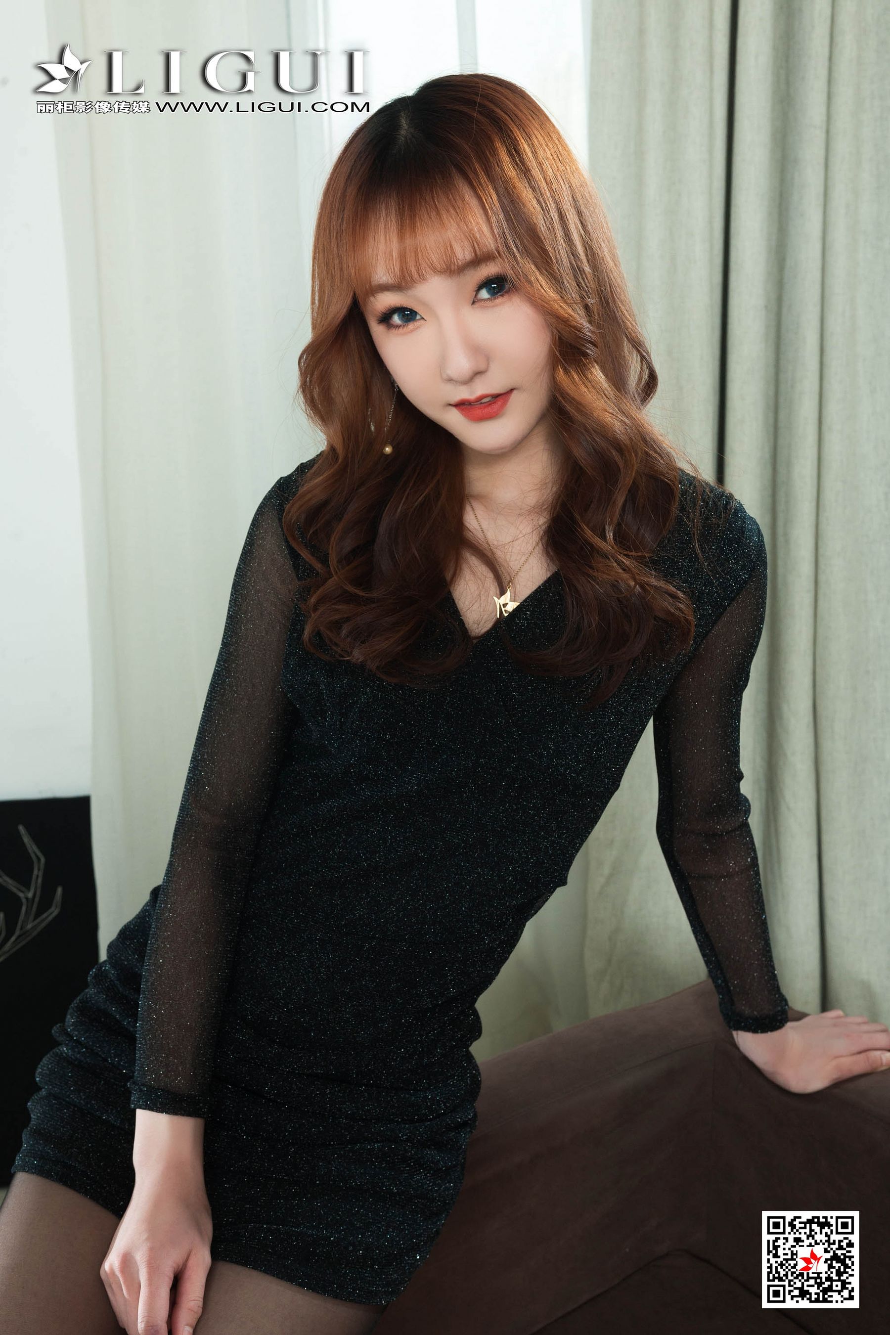 Model 蕊蕊《黑丝袜美腿玉足》 [丽柜Ligui] 写真集