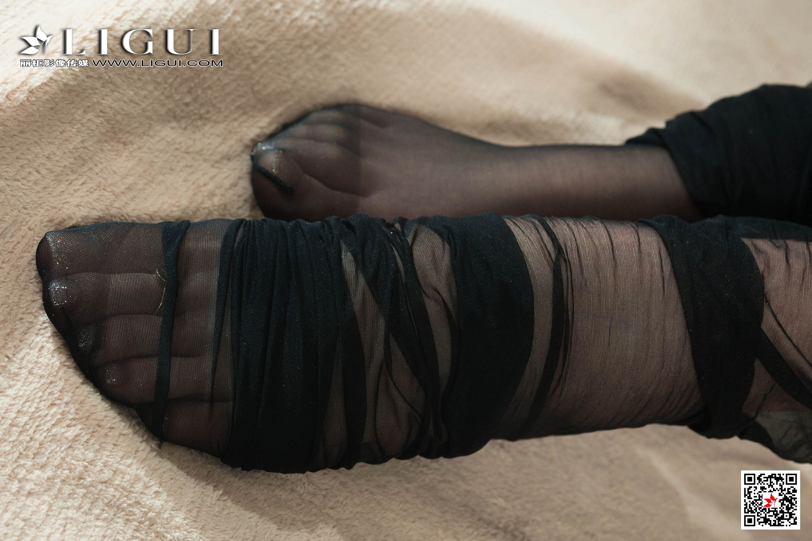 Model 蕊蕊《黑丝袜美腿玉足》 [丽柜Ligui] 写真集