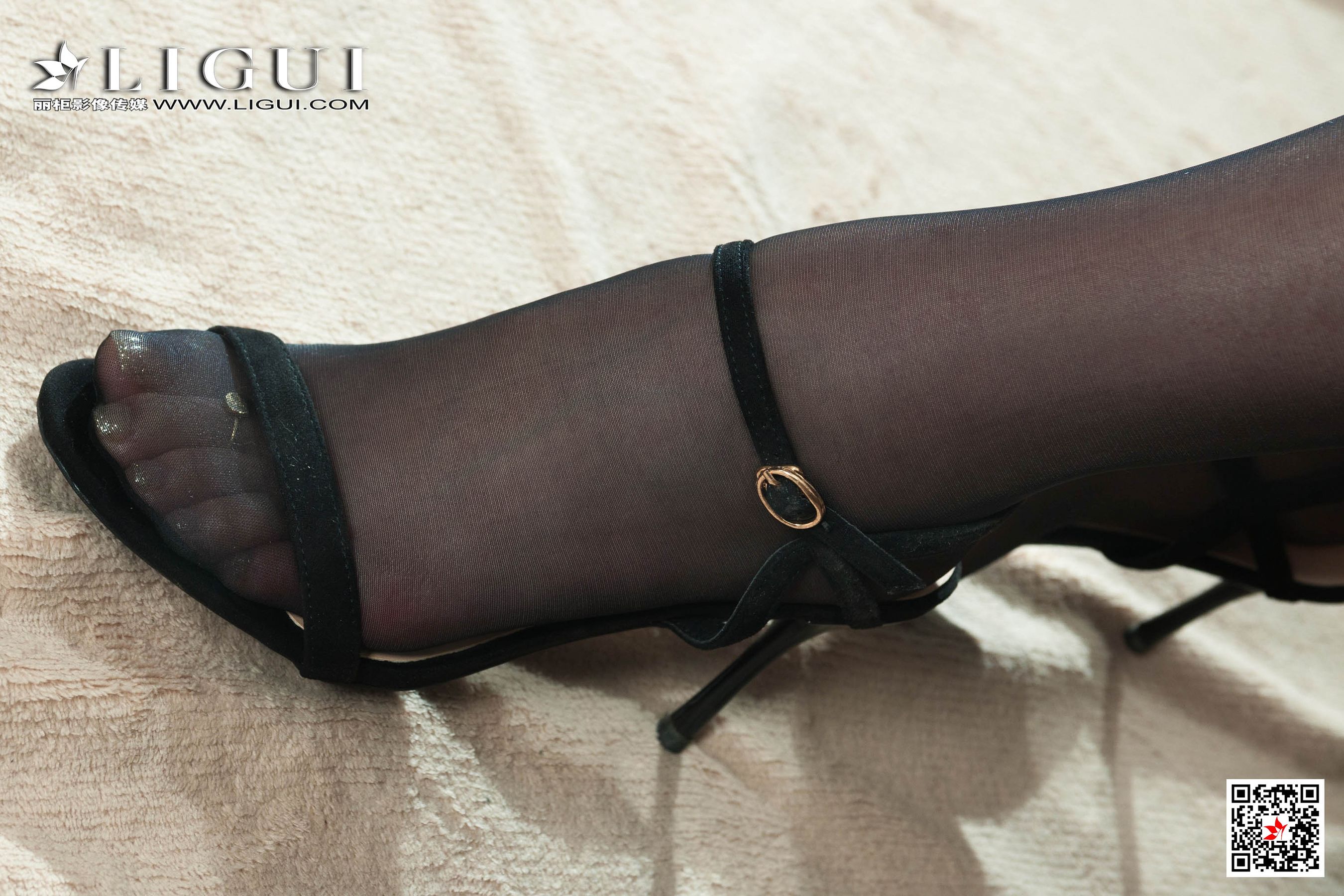 Model 蕊蕊《黑丝袜美腿玉足》 [丽柜Ligui] 写真集