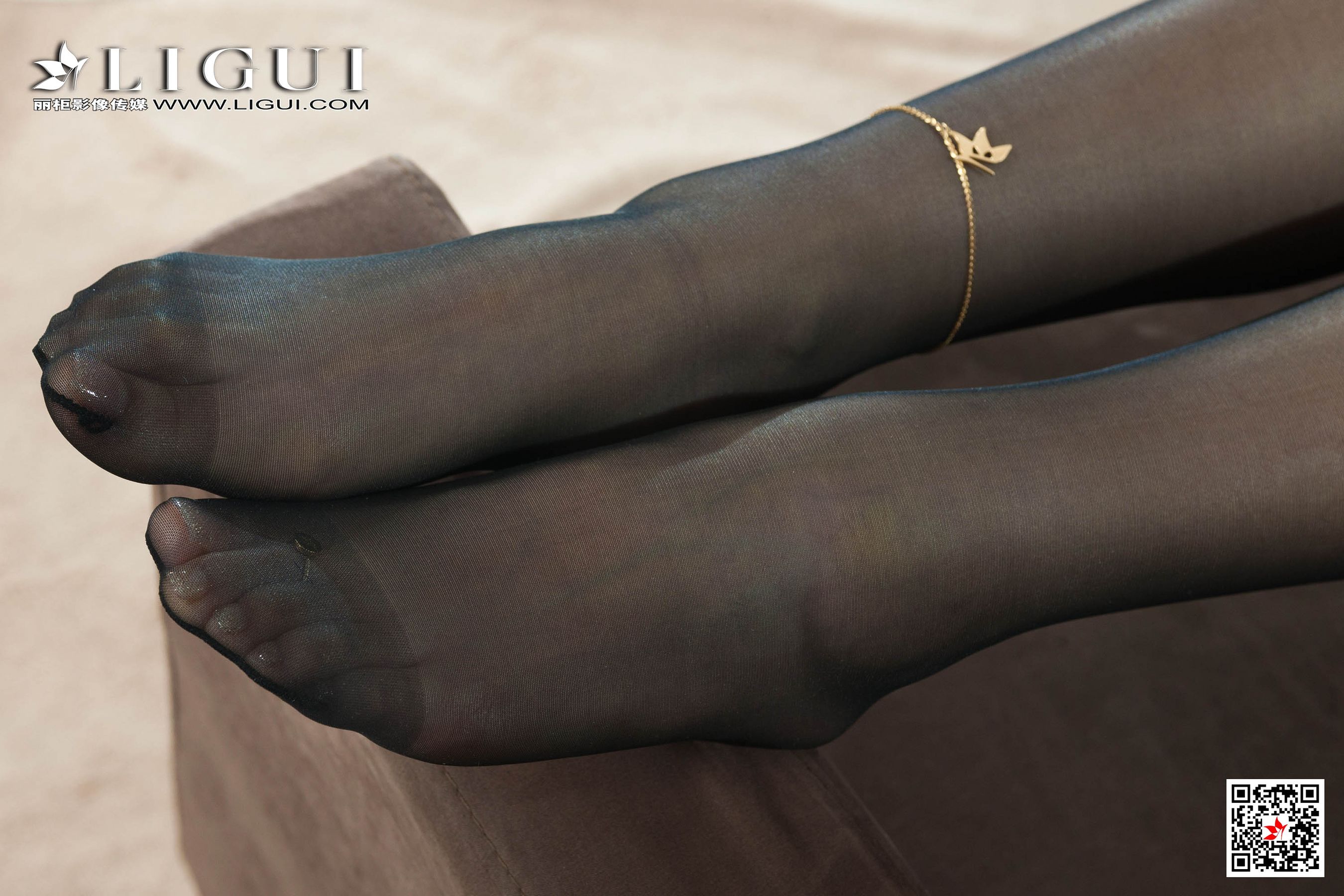 Model 蕊蕊《黑丝袜美腿玉足》 [丽柜Ligui] 写真集