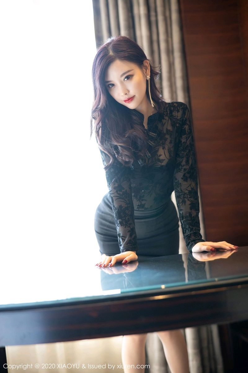 [XIAOYU语画界] 性感女神杨晨晨sugar丝袜美腿与高筒靴套图 VOL.293