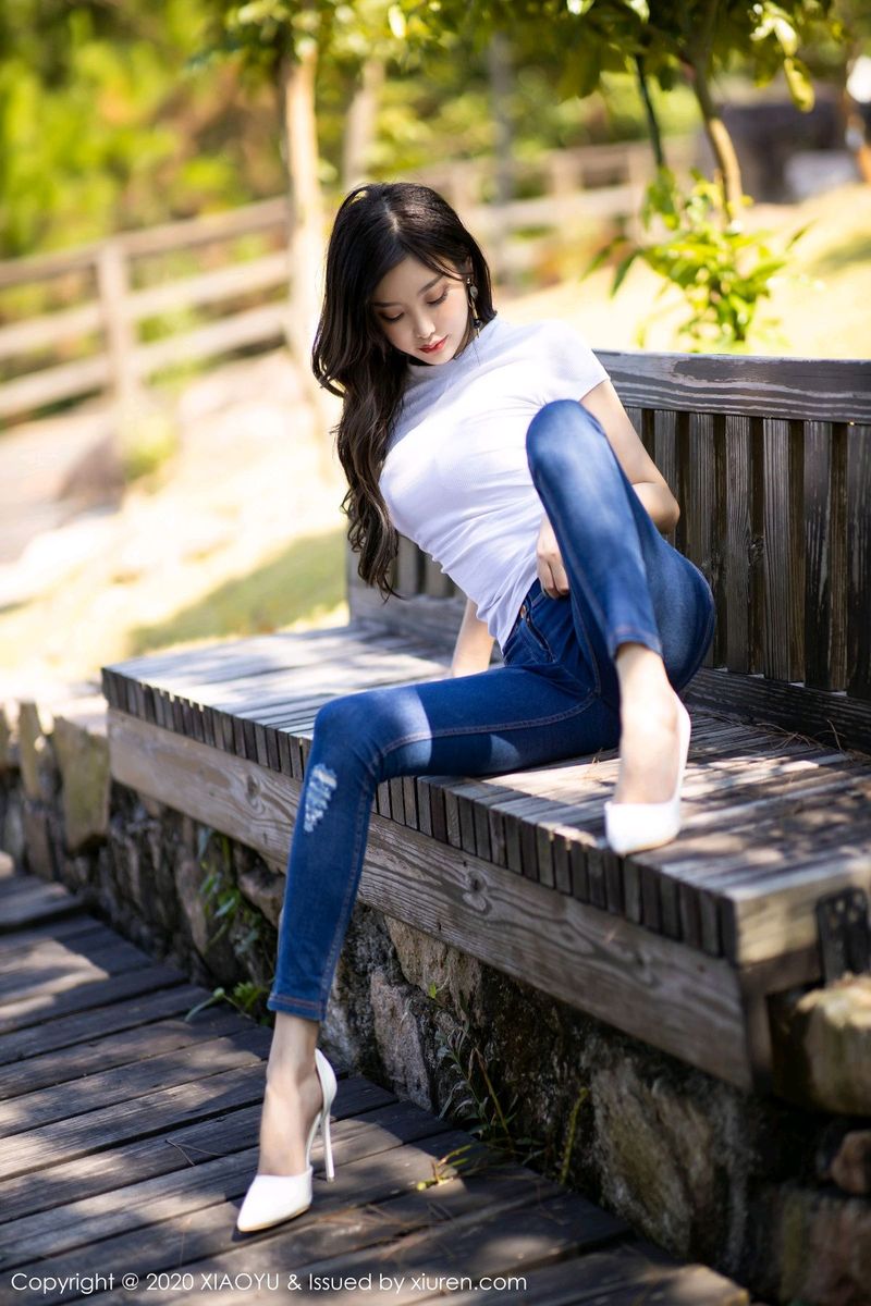 [XIAOYU语画界] 性感女神杨晨晨sugar牛仔裤迷人私房写真 VOL.300