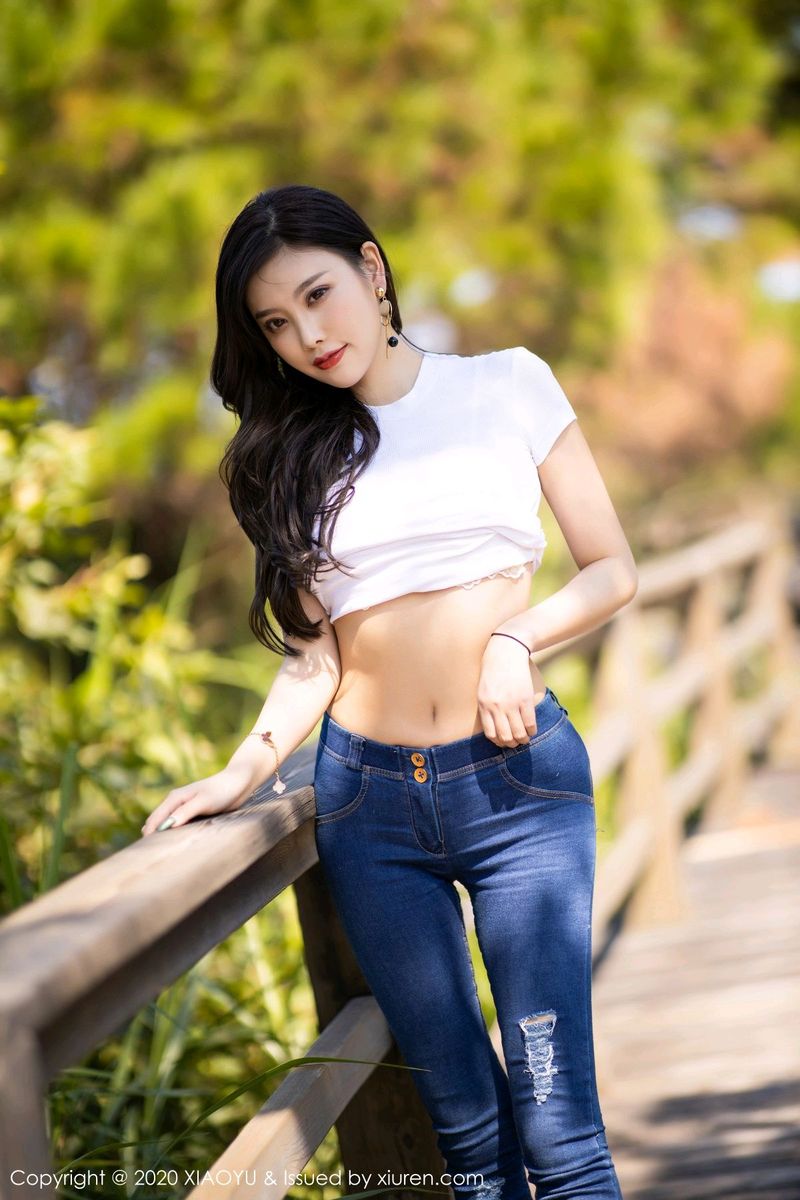 [XIAOYU语画界] 性感女神杨晨晨sugar牛仔裤迷人私房写真 VOL.300