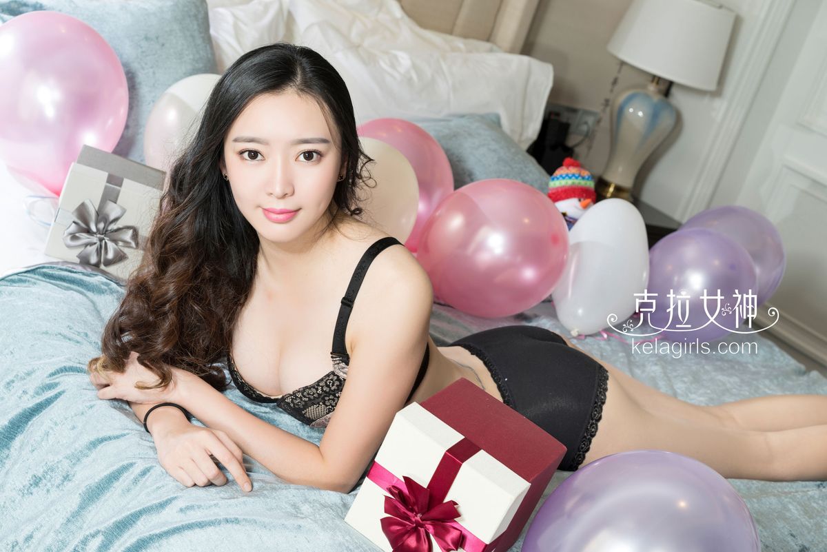 [KelaGirls克拉女神] 美女模特珊珊内衣诱惑惊艳绝尘主题性感写真