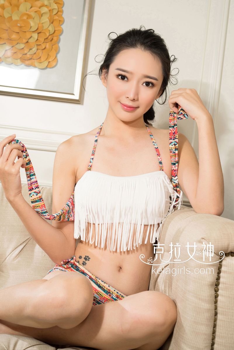 [KelaGirls克拉女神] 美女模特珊珊修长美腿高颜值比基尼诱惑套图