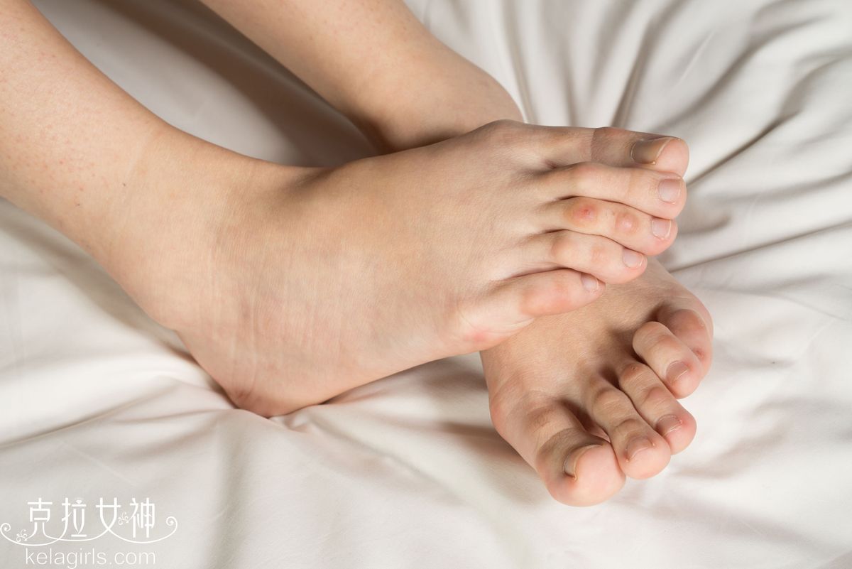 [Kelagirls克拉女神] 美女模特珊珊香趾修长主题足控福利写真