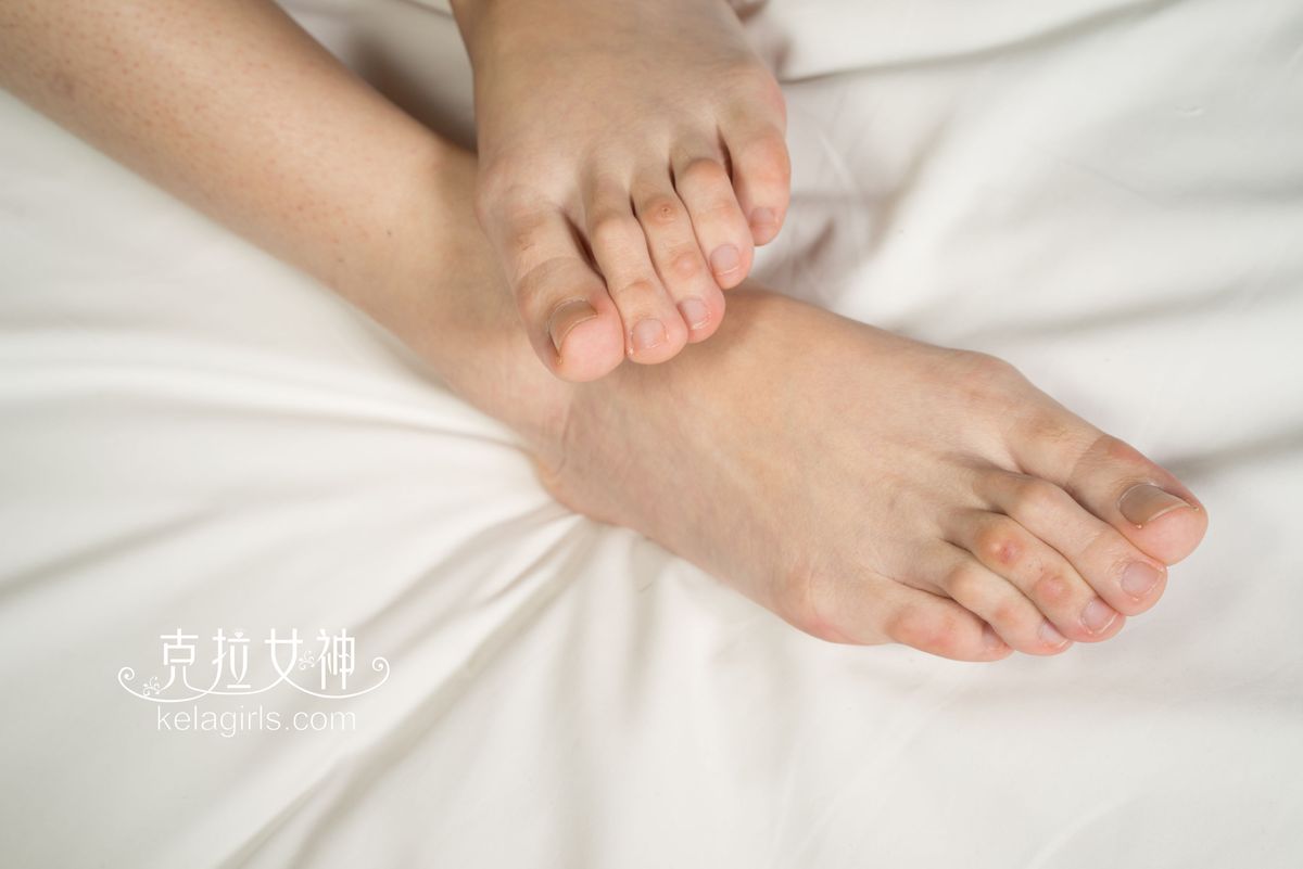 [Kelagirls克拉女神] 美女模特珊珊香趾修长主题足控福利写真