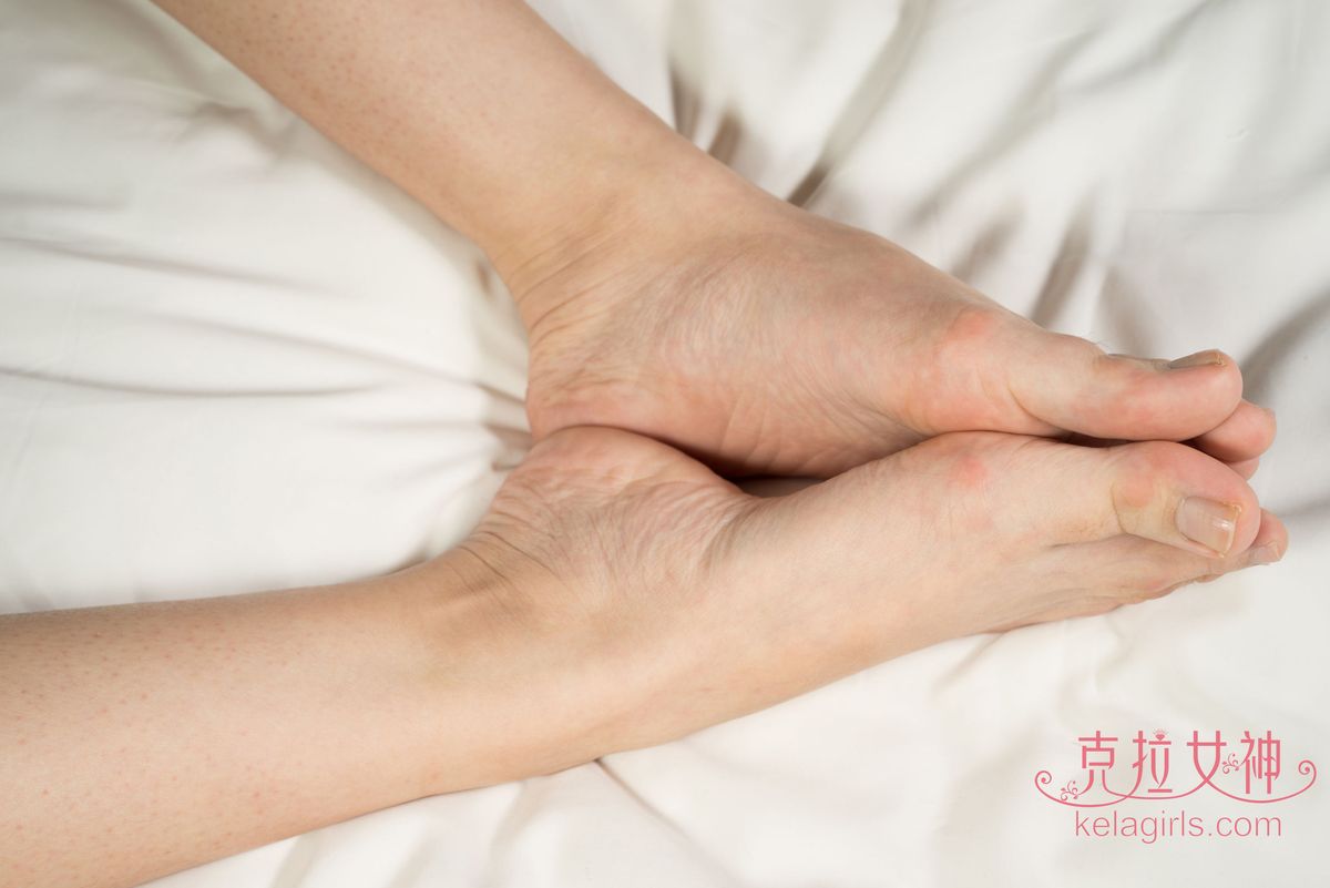 [Kelagirls克拉女神] 美女模特珊珊香趾修长主题足控福利写真