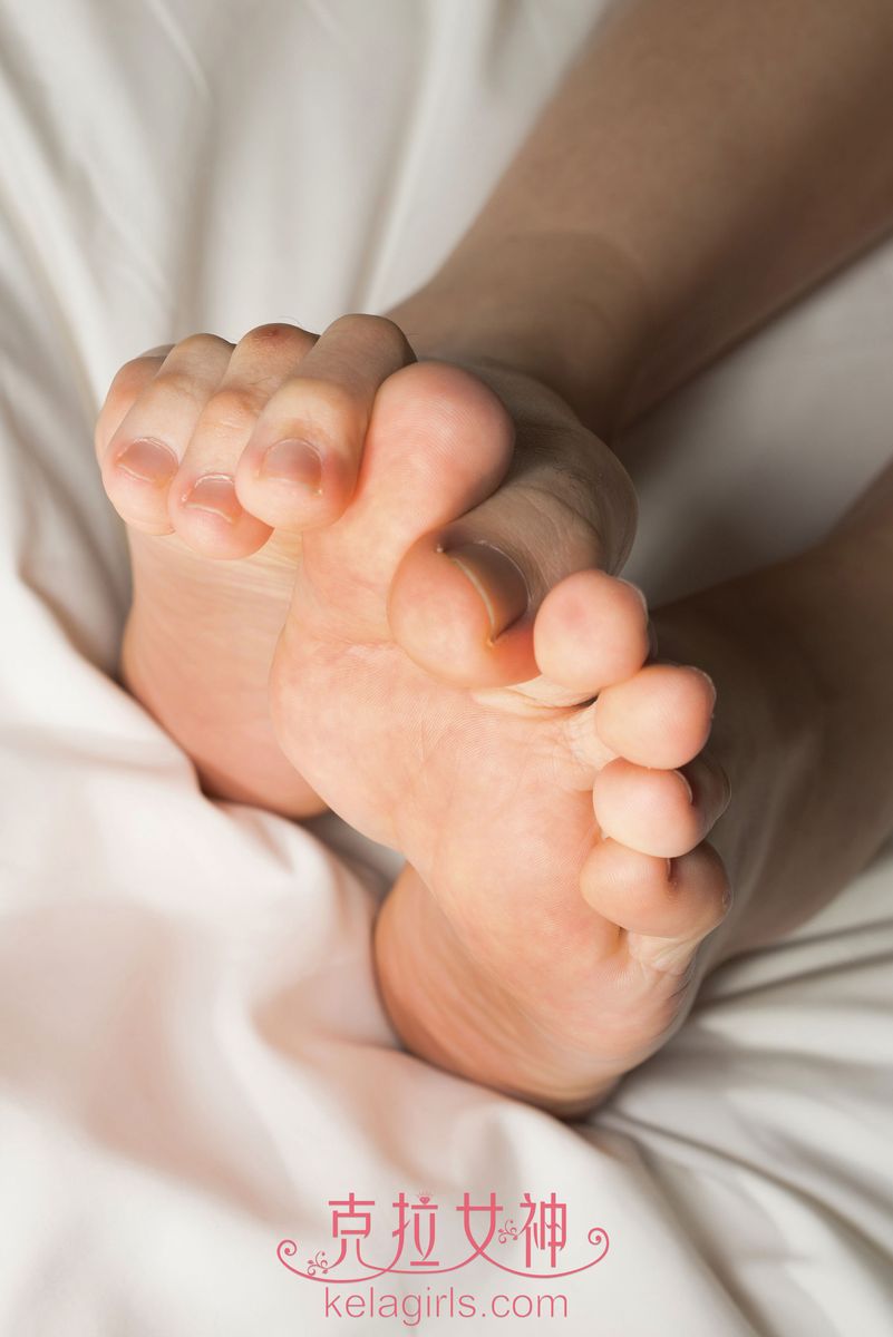 [Kelagirls克拉女神] 美女模特珊珊香趾修长主题足控福利写真
