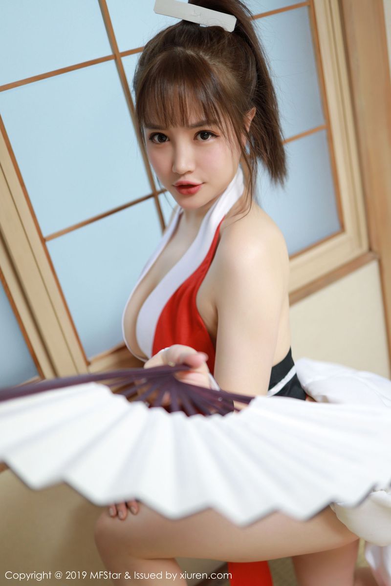 [MFStar模范学院] 美女模特恩率babe角色扮演不知火舞cos系列套图 Vol.247