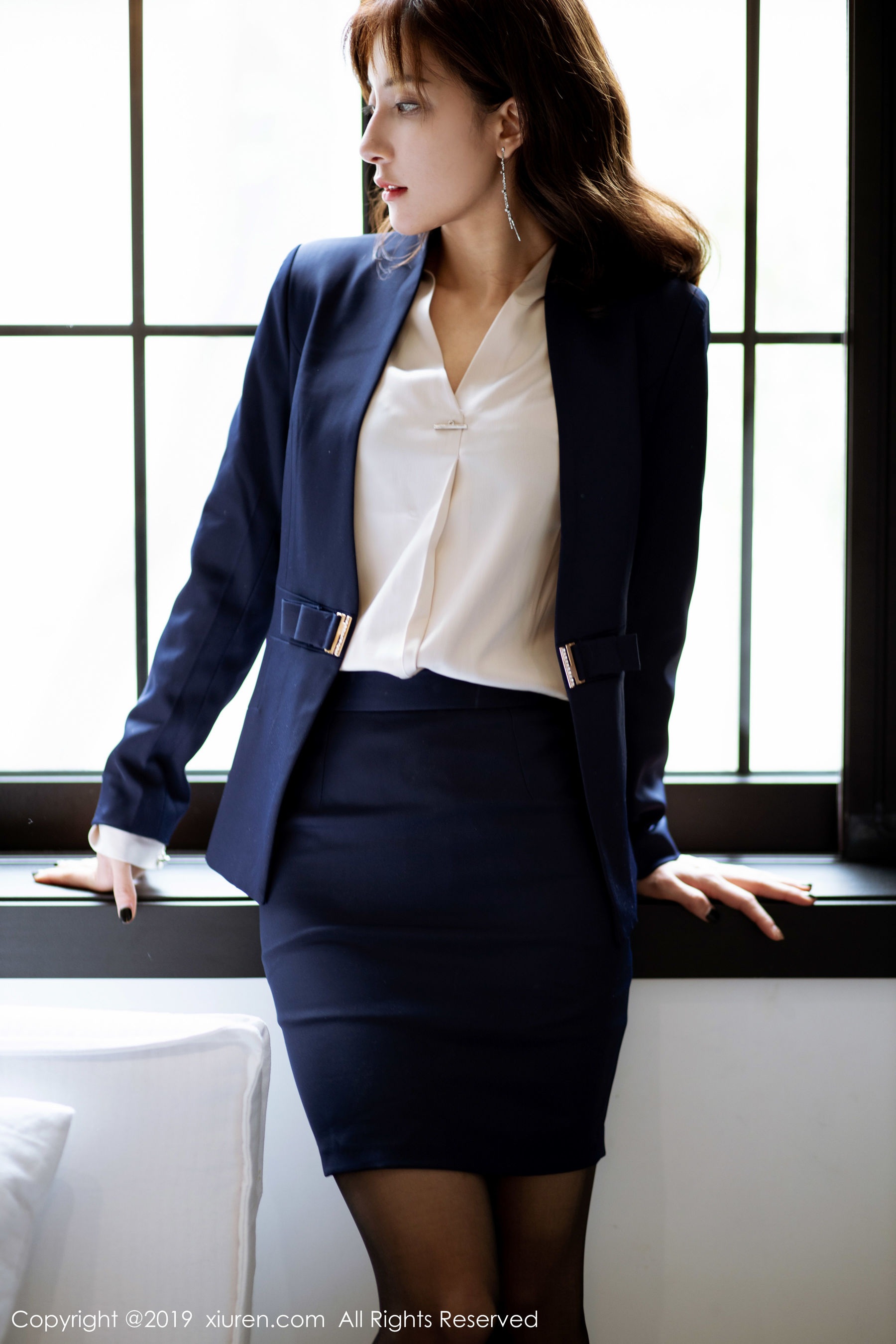 林文文yooki《性感职场秘书装扮系列》 [秀人XIUREN] No.1832 写真集