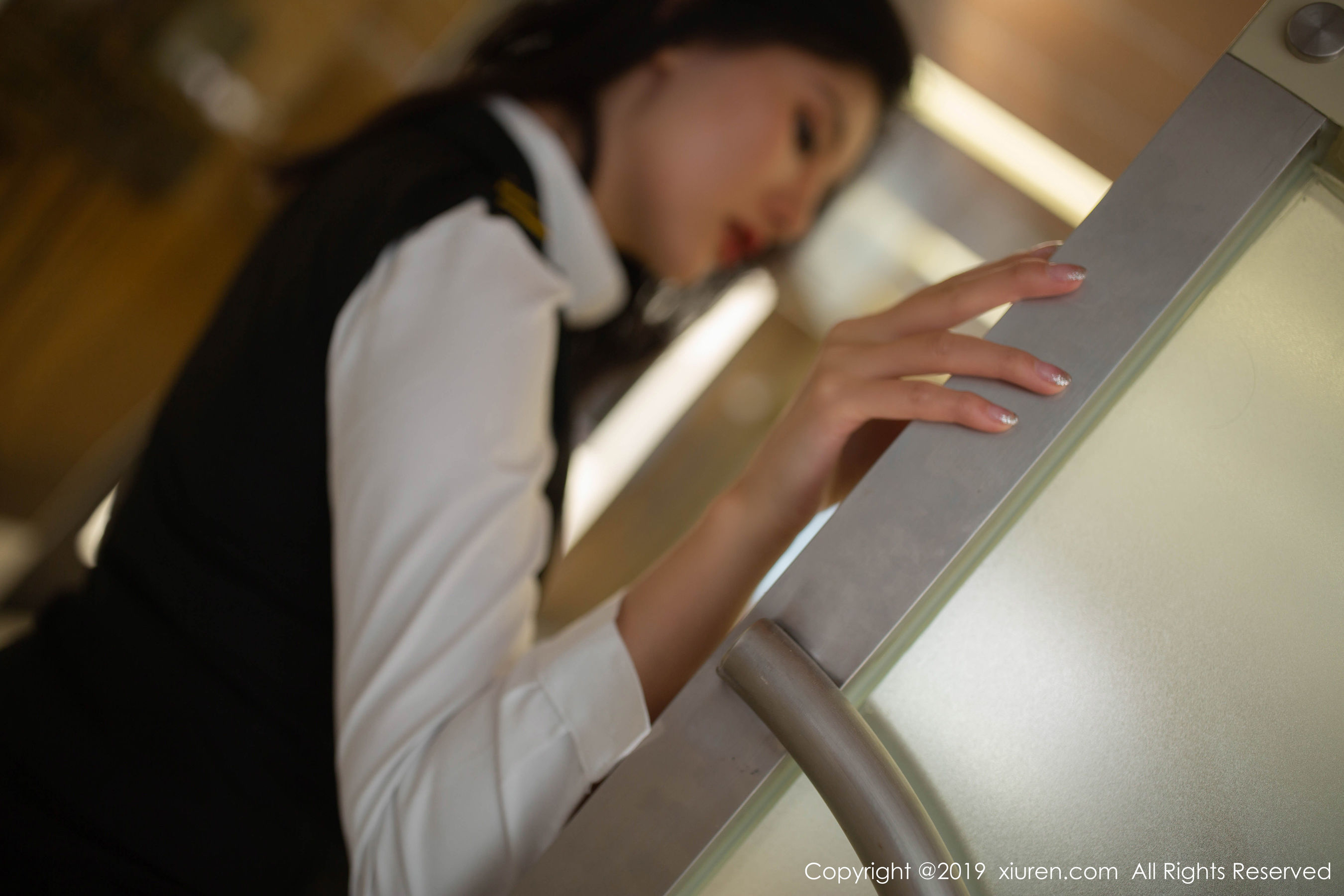 就是阿朱啊《空乘指挥中心》 [秀人XIUREN] No.1870 写真集