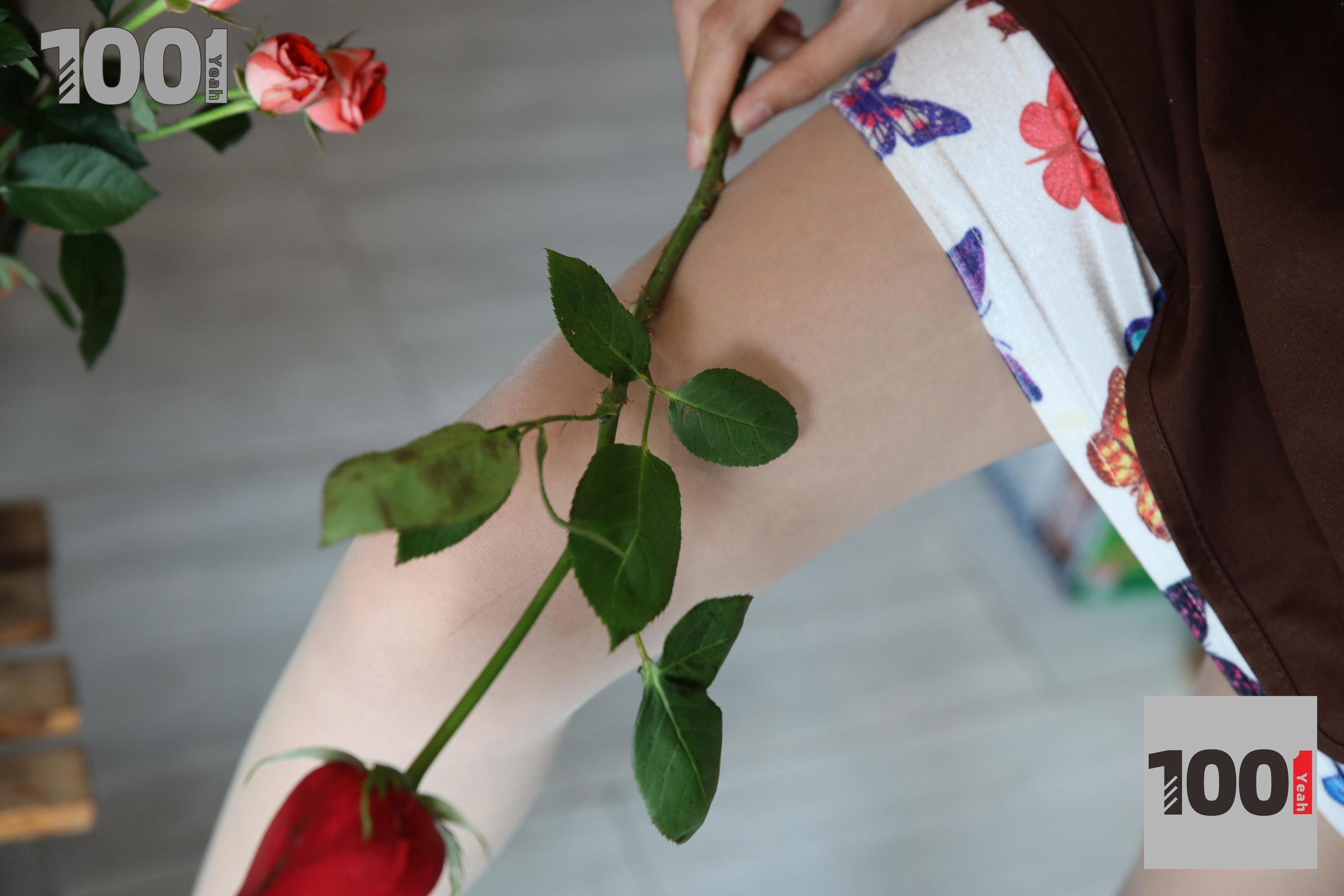 模特草莓 《花艺师1》 [一千零一夜IESS] 丝袜美腿写真集