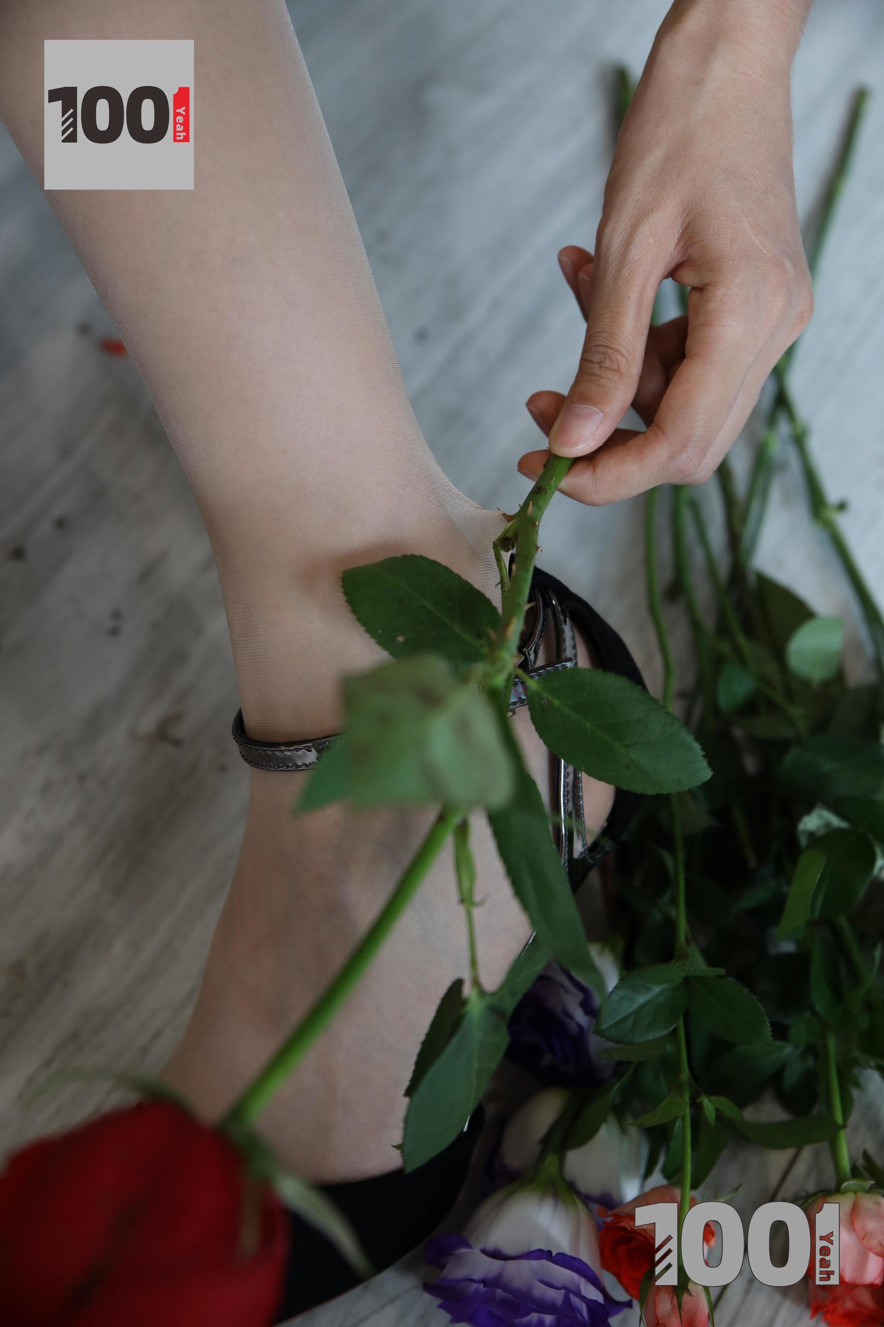 模特草莓 《花艺师1》 [一千零一夜IESS] 丝袜美腿写真集