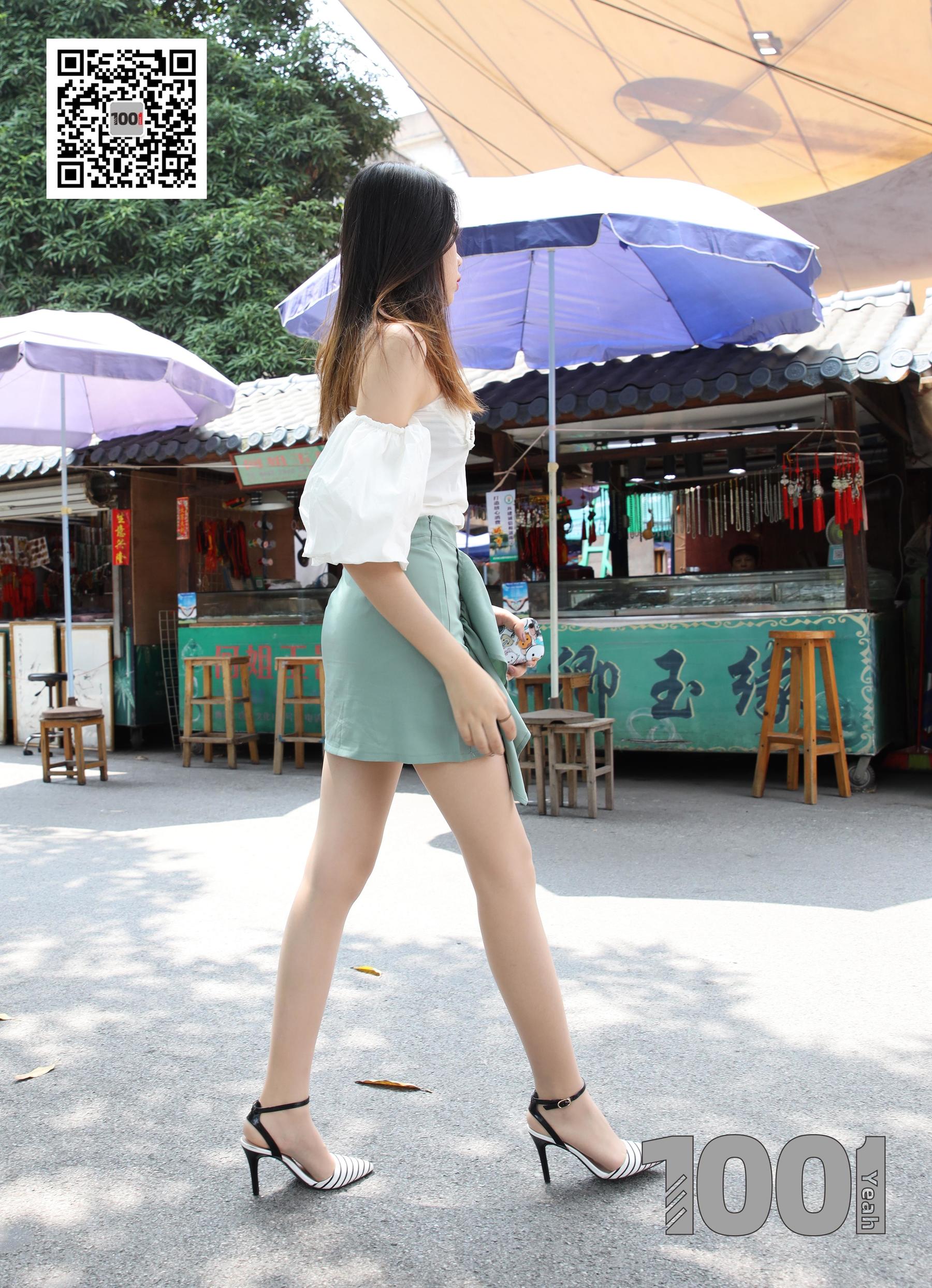 模特西瓜 《逛古玩城1》 [一千零一夜IESS] 丝袜美腿写真集