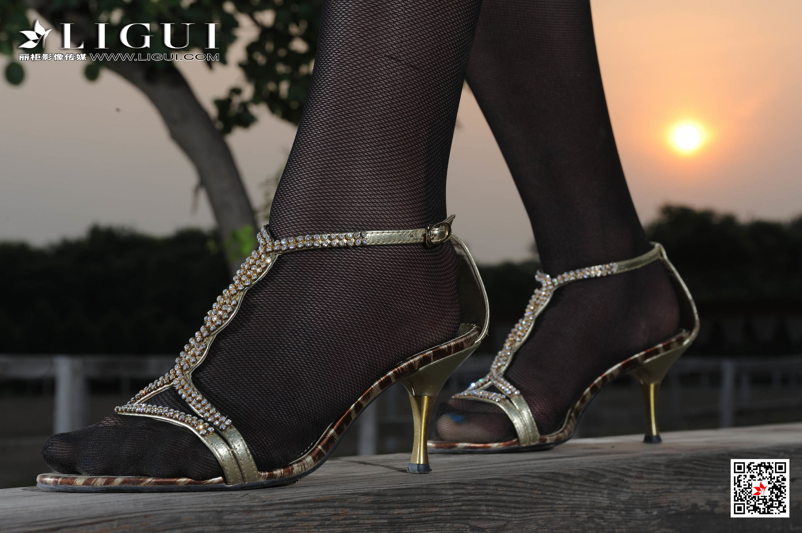 Model 孙跃《户外美丝高跟》 [丽柜LIGUI] 网络丽人 写真集