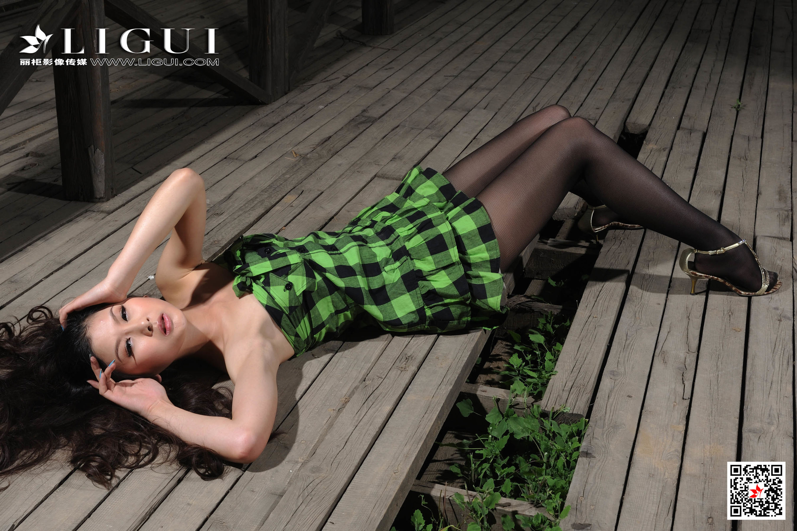 Model 孙跃《户外美丝高跟》 [丽柜LIGUI] 网络丽人 写真集