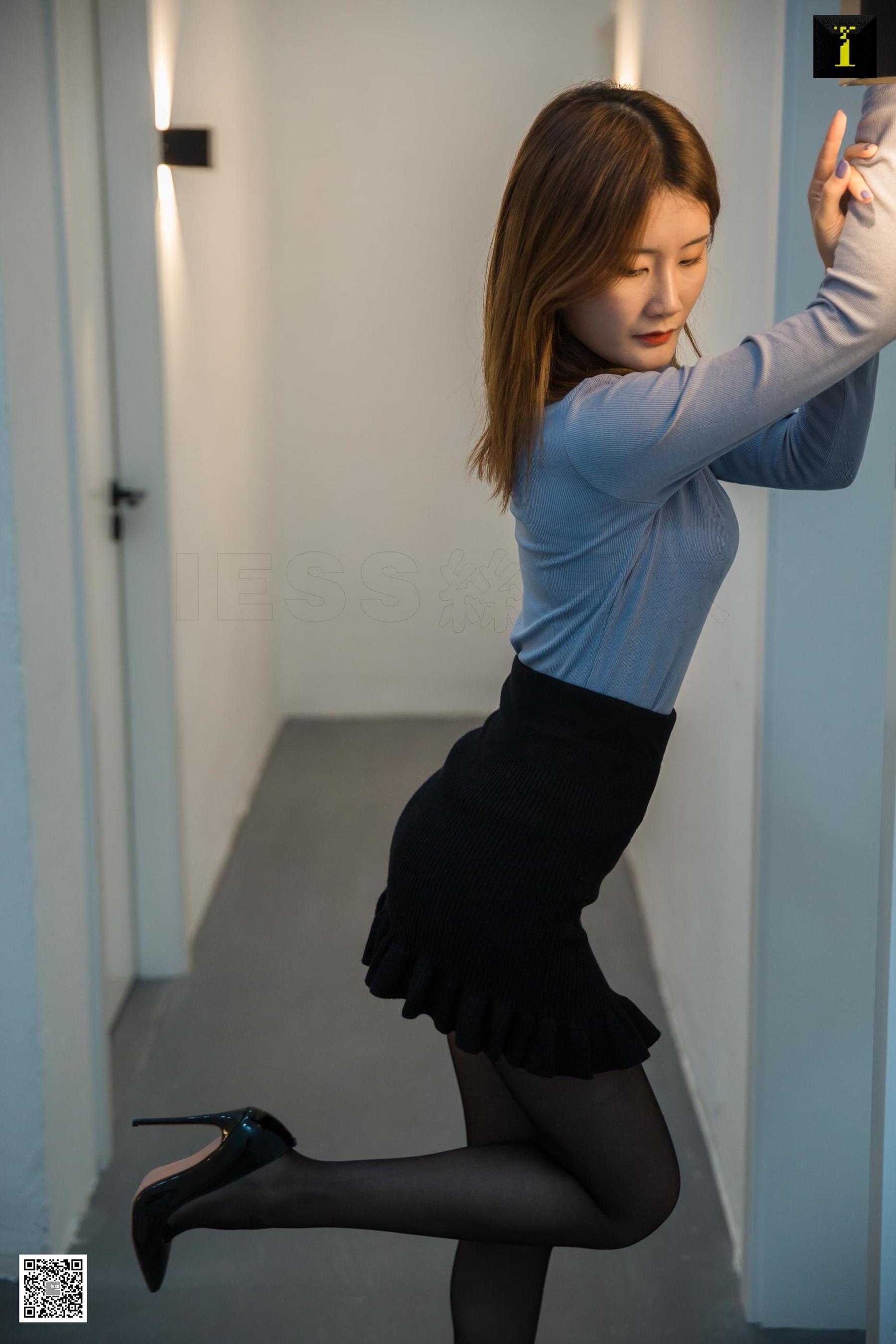 模特：紫薇 《加固与漆皮的缘分》 [异思趣向IESS] 写真集