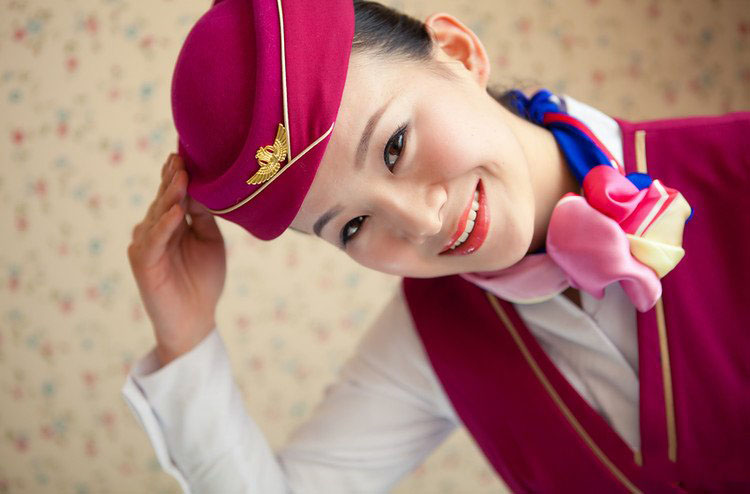 气质空姐家居个性写真