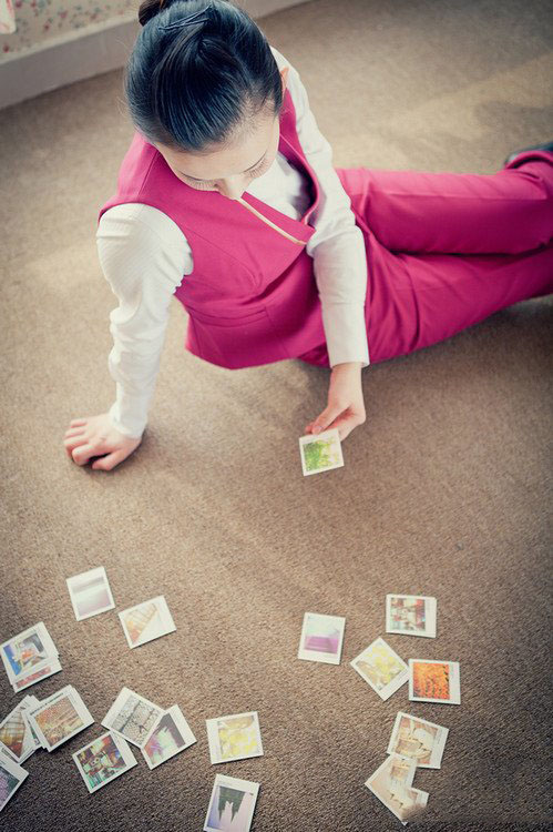 气质空姐家居个性写真