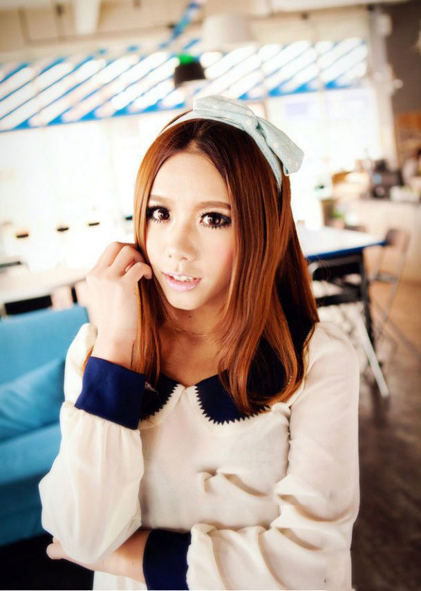 清纯可爱美女莎莎漂亮仙女裙写