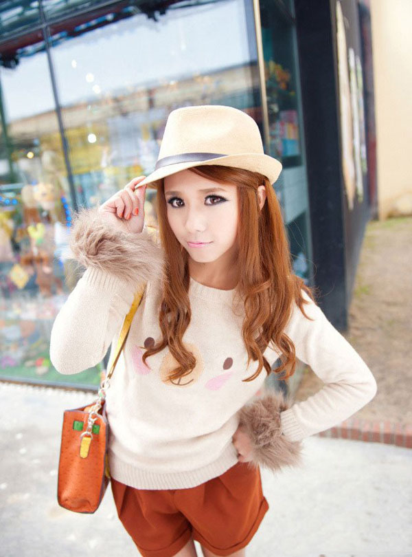 潮流时尚 美女莎莎街头写真