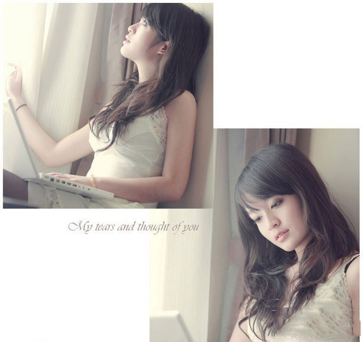 漂亮美眉恬静的午后