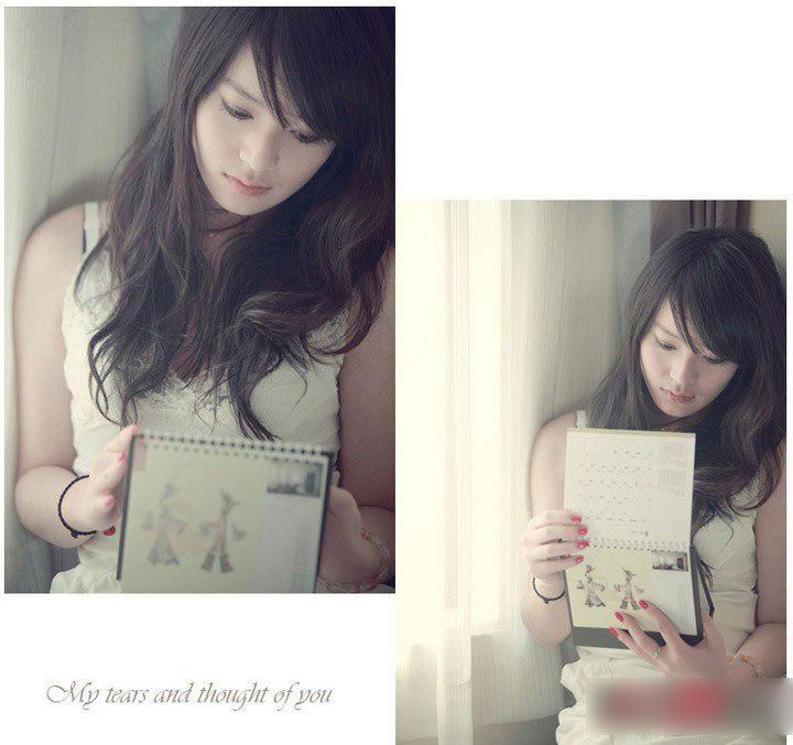 漂亮美眉恬静的午后