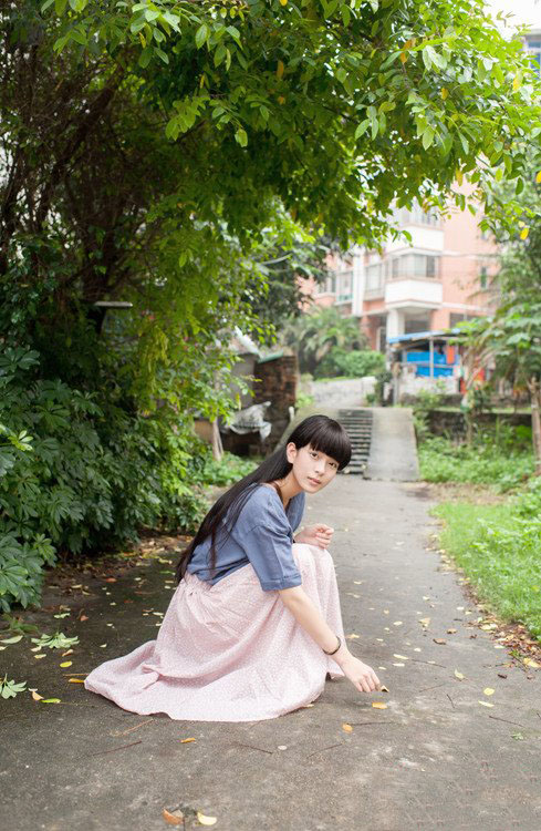 小清新复古老街高清写真