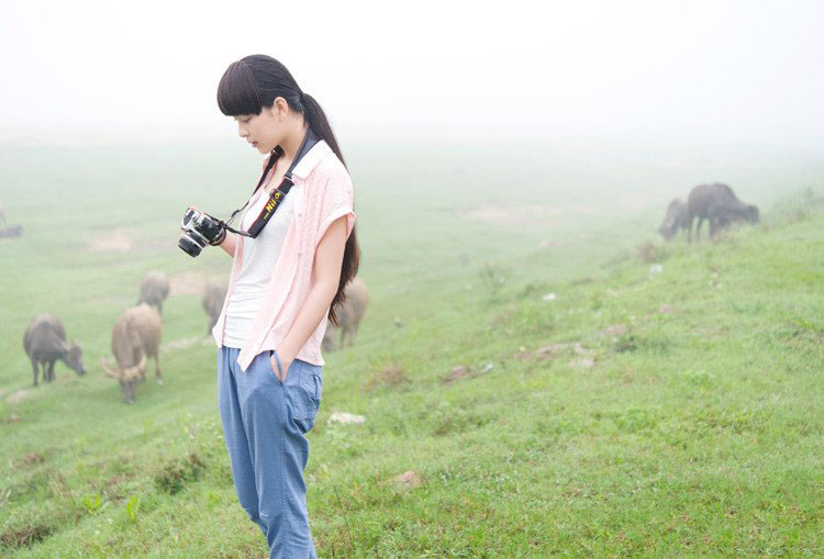 小清新复古老街高清写真