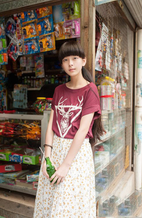 小清新复古老街高清写真