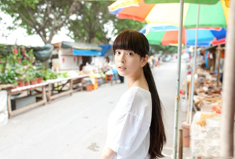 小清新复古老街高清写真