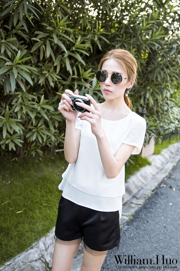 清纯靓丽美女街拍