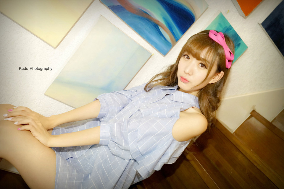 清纯少女咖啡时光