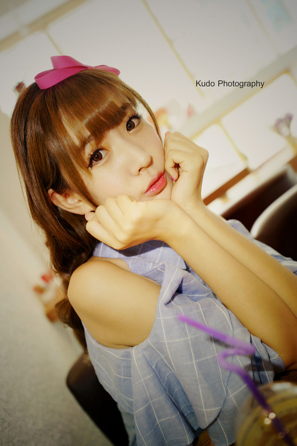 清纯少女咖啡时光