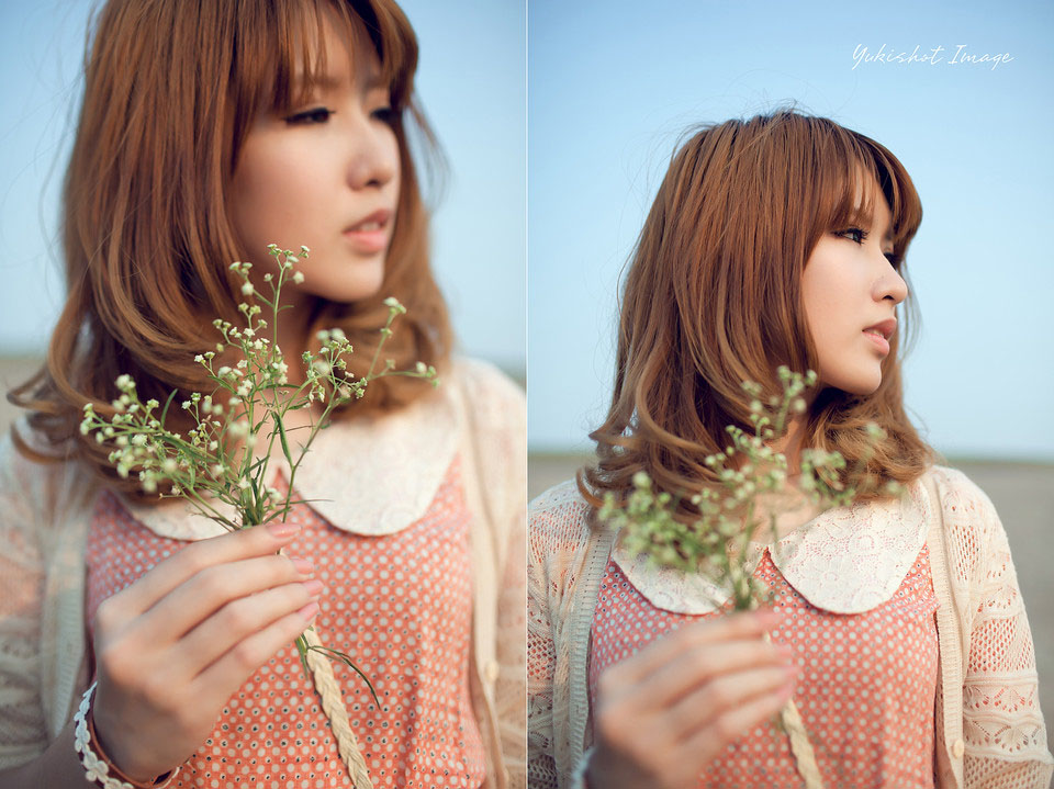 粉嫩美女清纯户外迷人唯美写真