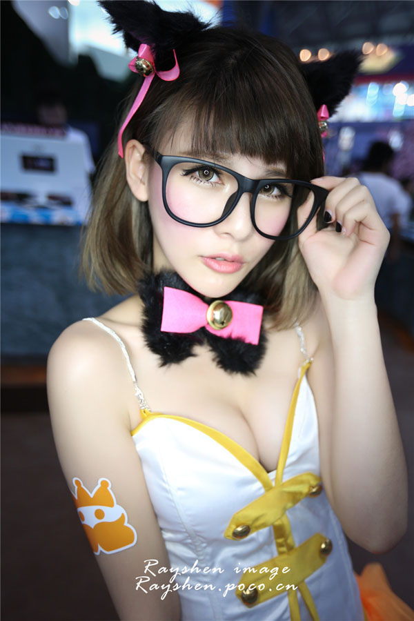 可爱迷人的showgirl