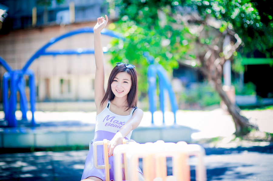 养眼美女迷人甜美清纯照