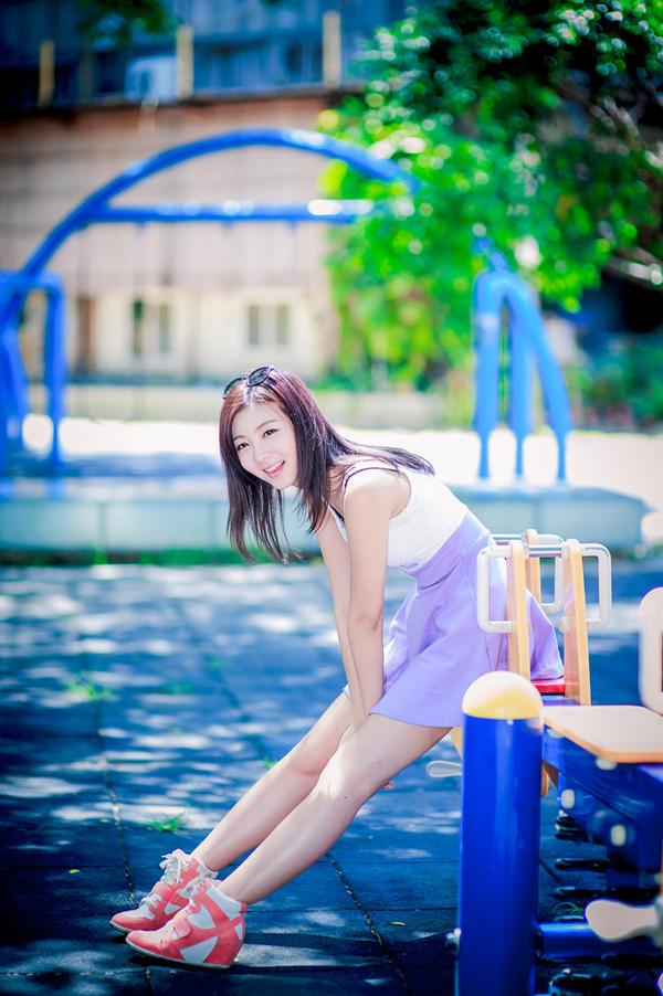 养眼美女迷人甜美清纯照