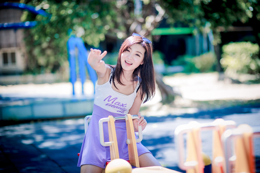 养眼美女迷人甜美清纯照