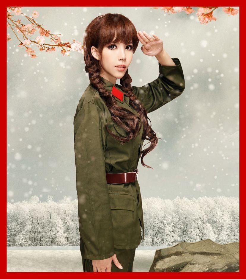 宅男女神叶梓萱扮处女座卡牌