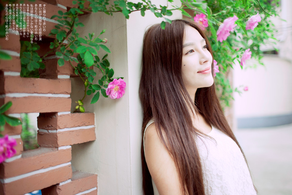 气质美女外拍清纯迷人写真